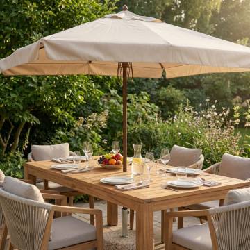 Tavolo da Giardino con Ombrellone
